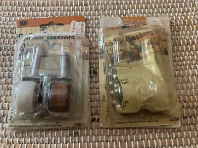 $6.20 • Buy Vintage KEYSTONE FRANKLIN Roller Casters 1 1/4  Dia. Wheel And Ball Bearings