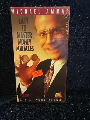 Michael Ammar's Easy To Master Money Miracles Volume 1 VHS Tape • $8.49