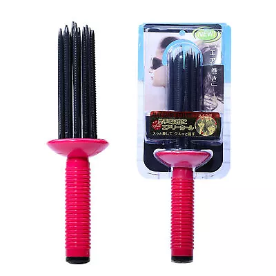 Hair Curling Round Hair Brush Professional Hair Roller Comb Styling Brush • $14.23