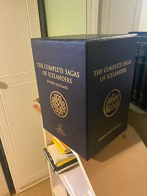 The Complete Sagas Of Icelanders Including 49 Tales: Five Volume Set In A Box • £500