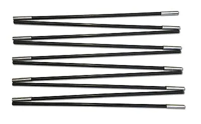 Coleman Coastline 8 Deluxe DLX Black Fibreglass Replacement Main Tent Pole Run • £39.64