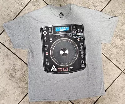 Audio Council Radio Speaker T Shirt Mens XLarge Gray Short Sleeve  • $10.52