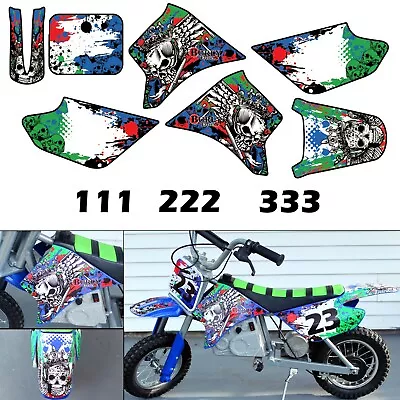 Burly Effects Graphics Kit For Razor MX350 & MX400 Dirt Bike Stickers Decals • $23.99