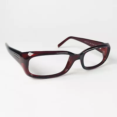 CALVIN KLEIN Eyeglasses RED RECTANGLE Glasses Frame MOD: 656S 025 • £22.75