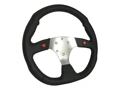 CHROME F1 350mm AFTERMARKET SPORTS STEERING WHEEL 6x70mm FOR HONDA • £39.99