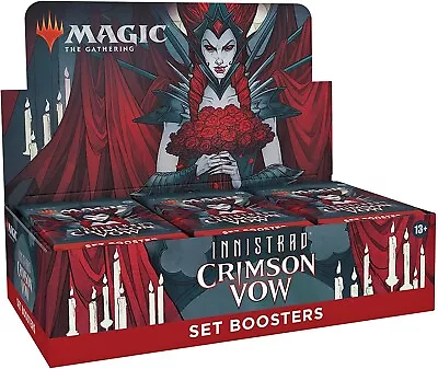 Set Booster Box Crimson Vow Innistrad VOW MTG NEW • $94.99