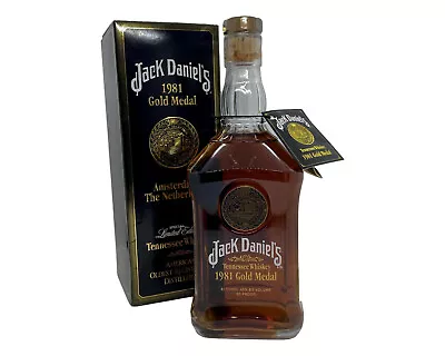 Jack Daniels 1981 Gold Medal Tennessee Whiskey (750ml) • $1500