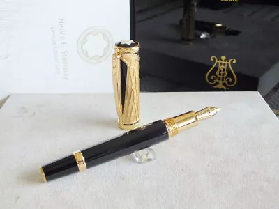 Montblanc 2014 Patron Of Arts Ltd Edition Henry E Steinway 4810 Fountain Pen • $2199