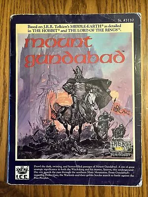 £115.02 • Buy Mount Gundabad W/map 1989 Merp Lotr Rpg 