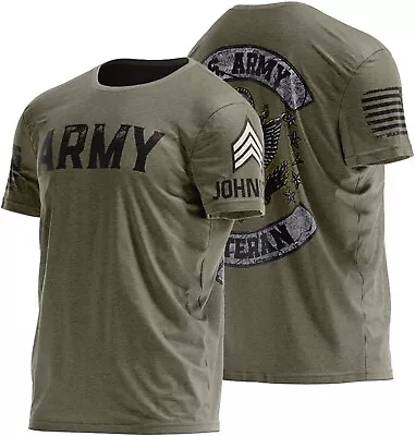 US Army Shirt Personalized Military Soldier Veteran 3D Shirt Custom 3D Shirt • $26.95