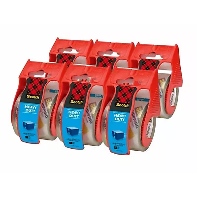 Cotch Heavy Duty Packaging Tape  1.88  X 22.2 Yd  6 Rolls With Dispenser (142-6) • $21.99