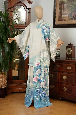 Dear Vanilla Japanese Kimono Women's Robe Gown Authentic Made In Japan Vintage • $57