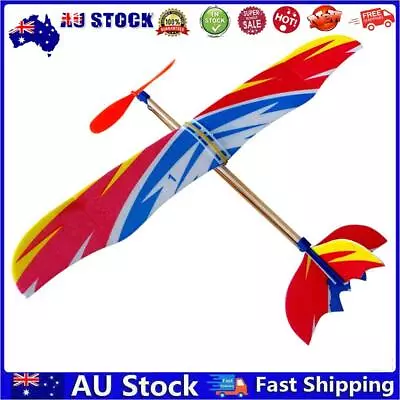 AU Rubber Band Plane Flying Model Aircraft Kids Toy Educational Toy Gift • $6.77