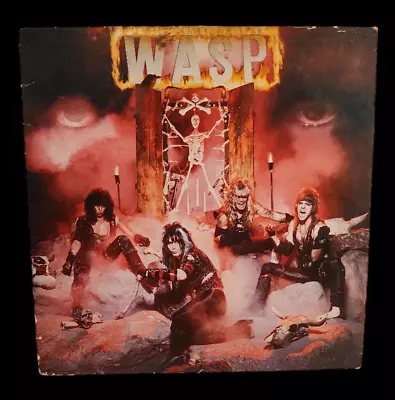 Wasp Vinyl Record Album VINTAGE 1984 Rock Music Metal W.A.S.P. • $18