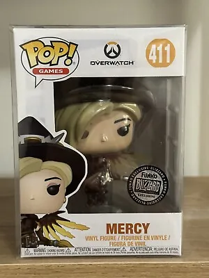 $160 • Buy Pop! Funko Games - Overwatch #411 Witch Mercy BLIZZARD EXCLUSIVE