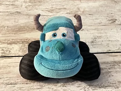 Disney Pixar Cars Plush Sully Blue Monsters Inc Crossover Truck Store Stamp Horn • $9.99