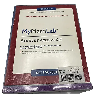 Introductory & Intermediate Algebra Book 2E W/ MyMathLab Student Access Code • $29