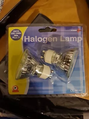 Halogen Bulbs GU10 35w 2 Pac • £5