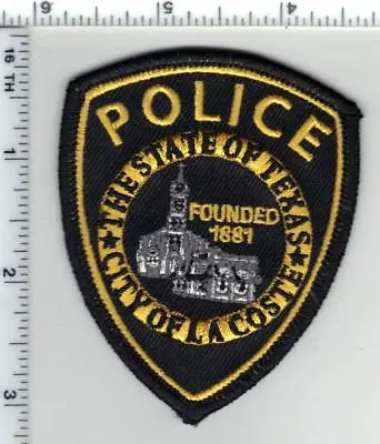 City Of La Coste Police (Texas) Shirt/Jacket/Hat/Cap/Uniform Patch • $42.64
