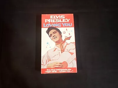 Vintage VHS Elvis Presley Loving You (RARE VHS!! 1957 Film)  New Sealed • $4.99