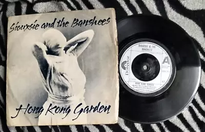 Siouxsie & Banshees Hong Kong Garden 7  Vinyl Rare Punk 1978 Polydor Records • £2.99