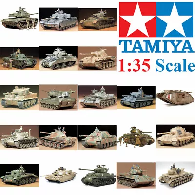 Tamiya 1:35 Plastic Model Tank Kit Multiple Choice • £17.99