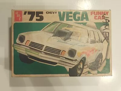 Vintage AMT 1975 Chevy Vega Funny Car Model Kit Opened Box • $99.99