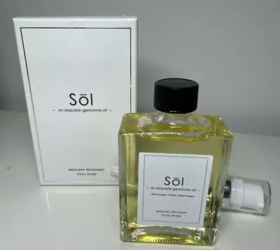 SŌL EXQUISITE GEMSTONE OIL 2 FL OZ / 59 Ml EPICUREN DISCOVERY NEW IN BOX • $49.99