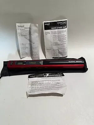 VuPoint Solutions Magic Wand Portable Scanner Red ST415R • $16.99