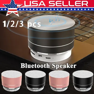 Mini Portable Bluetooth Speaker Rechargeable Wireless Stereo Bass USB/TF/FM Mode • $6.49