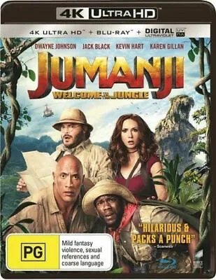 $17 • Buy Jumanji - Welcome To The Jungle 4K Ultra HD : NEW UHD Blu-Ray