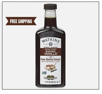 Watkins - Vanilla Extract / Pure All Natural Original Gourmet / 11oz Bottle • $15.65