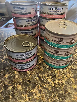 (13) Cans Limited Ingredient Canned Wet Cat Food - Natural Balance & Merrick • $20