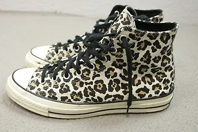 Converse Chuck 70 Hi Leopard Print Men's Size 11.5 • $76.88