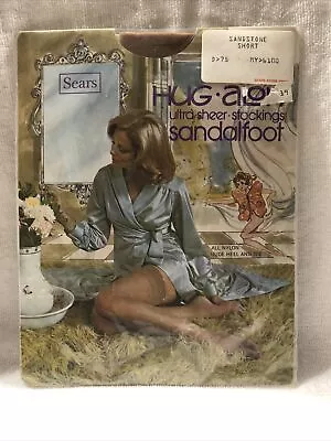Vintage Nylon Stockings - Sears Hug-alon - Ultra Sheer - Blonde Beauty • $4.99