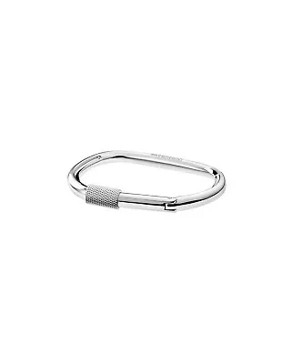 Bracelet Calvin Klein KJJHMD00010L Unisex Silver Bangle Size L Jewellery NEW • £73.39