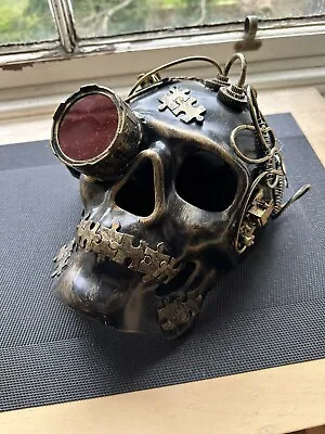 Steampunk? Skull Mask(Used) Plastic • £12