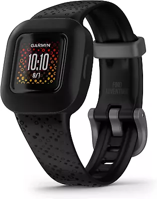 Garmin Vivofit Jr. 3 Kids Fitness/Activity Tracker Black Cosmic • $115.61