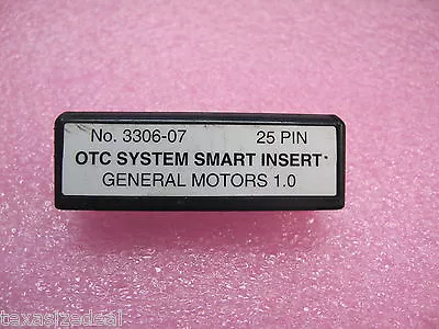 OTC 3306-07 GM 1.0 System Smart Insert Genisys Mac Mentor Matco Determinator • $22.95