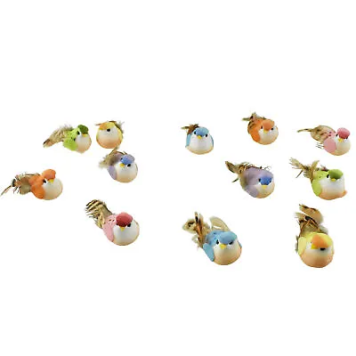 $13.95 • Buy Assorted Mushroom Bird Figurines, 2-1/4-Inch, 12-Piece