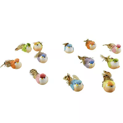 $13.95 • Buy Assorted Mushroom Bird Figurines, 2-1/4-Inch, 12-Piece