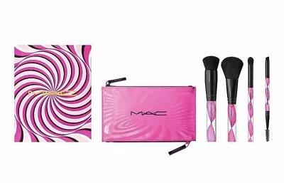 Mac Wave Your Wand Brush Kit 4 Pieces - #553 #587 #496 #495 New With Box • $32.99