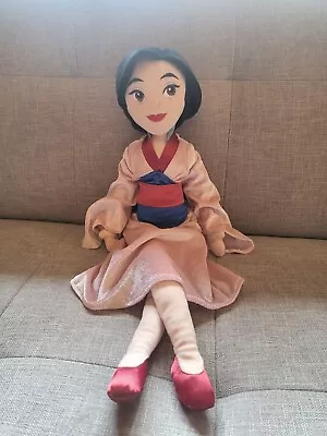 Disney Mulan Princess Plush Doll Clean Not Played With Condition • £5