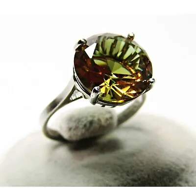 View Details A+++ Color Changing Turkish Diaspore Zultanite 925 Sterling Silver Women Ring • 51.73£