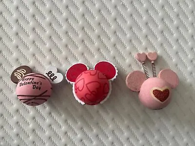 3 Disney World Car Antenna Topper Happy Valentines Day Hearts Pink Candy • $26