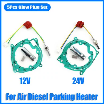 3KW -8KW Air Diesel Heater Burner Engine Strainer 12V / 24V Ceramic Glow Plug @ • $31.88