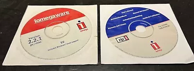 Iomega Zip Drive CDs: User's Manual & Iomegaware Version 2.2.1 • £0.99