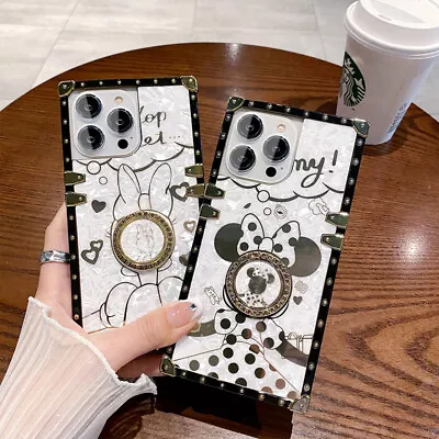 $16.49 • Buy For IPhone 14 13 Pro Max 12 11 XR XS 6 7 8 Cute Lovely Cartoon Shell Square Case