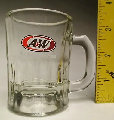 Vintage A&W Root Beer Mini Baby Mug US Logo AW Original Authentic 3 1/8” Tall • $12.49