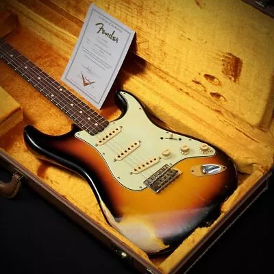 Fender Custom Shop 1960 Stratocaster Relic 3-Color Used Electric Guitar • $7891.87